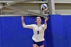 Volleyball vs Babson  Wheaton Women's Volleyball vs Babson College. - Photo by Keith Nordstrom : Wheaton, Volleyball, VB